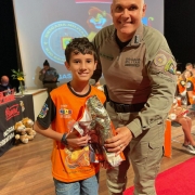 comandante CRPOVRS e ganhador de premio