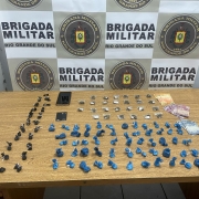Drogas apreendidas pela BM