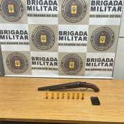 armas apreendidas pela BM em Operação (2)
