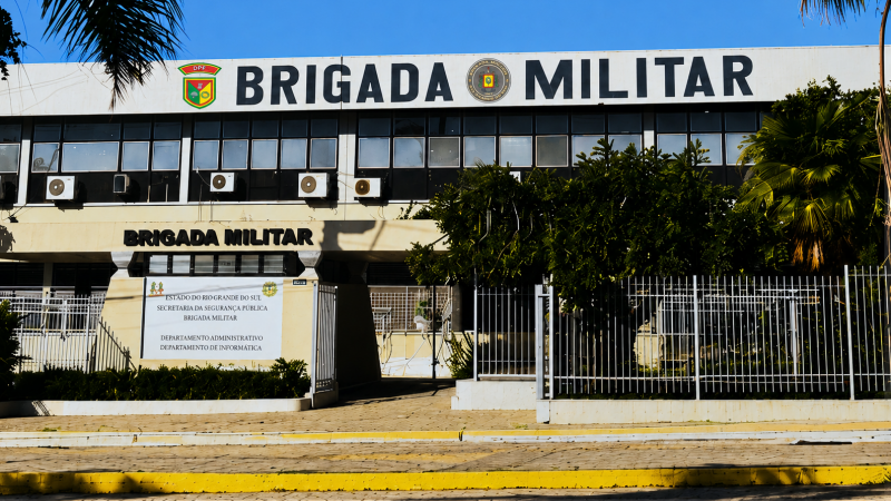 Fachada do quartel   DPF